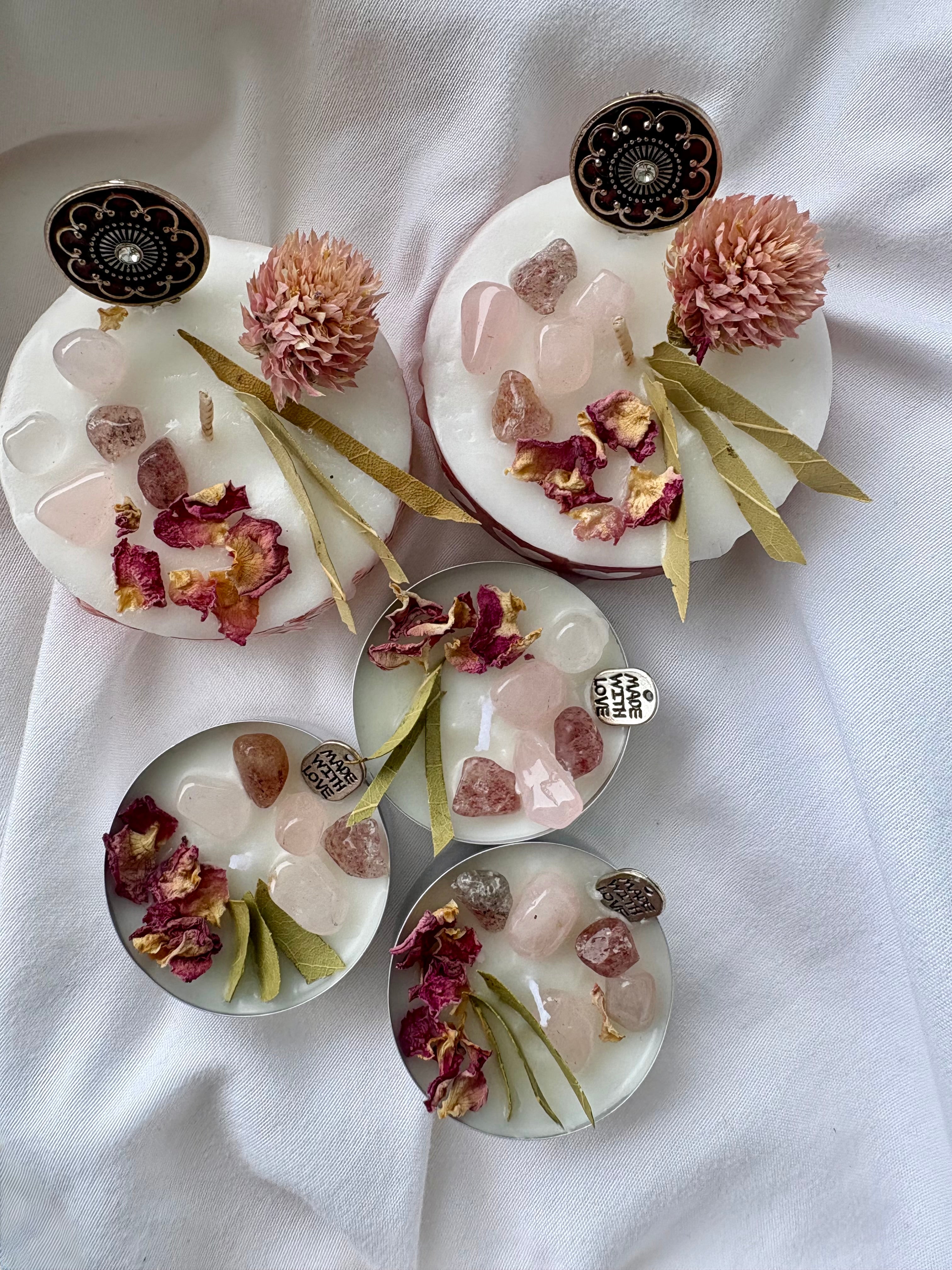 Grandes bougies d'intention