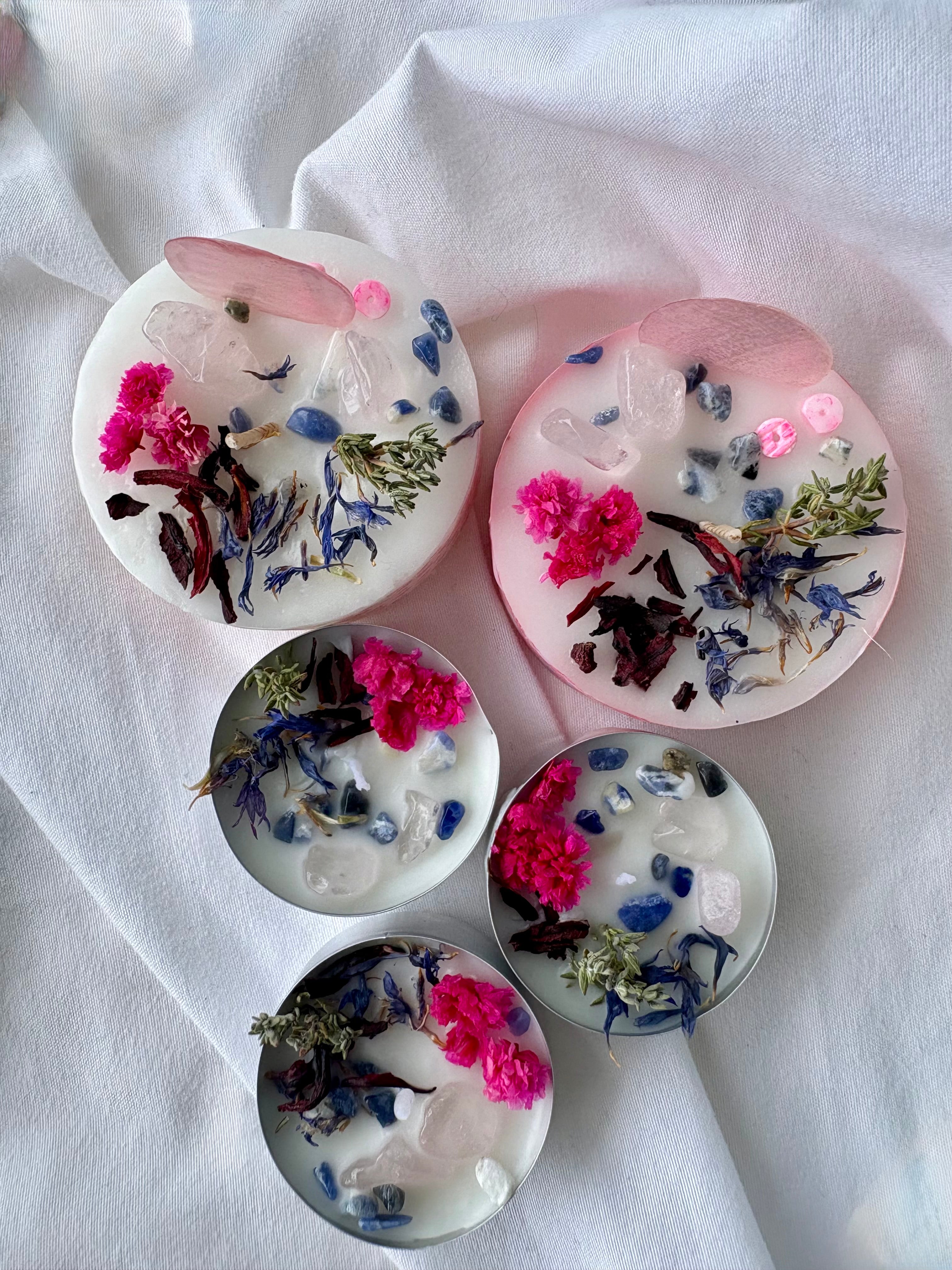 Grandes bougies d'intention