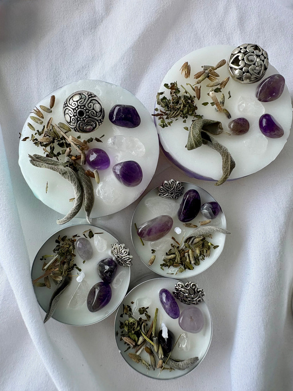 Grandes bougies d'intention