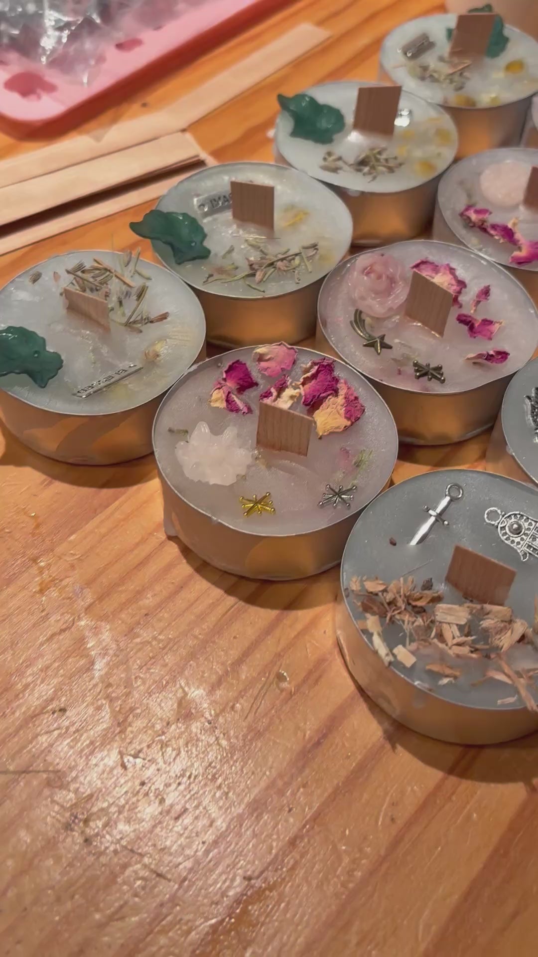 Les bougies de rituel